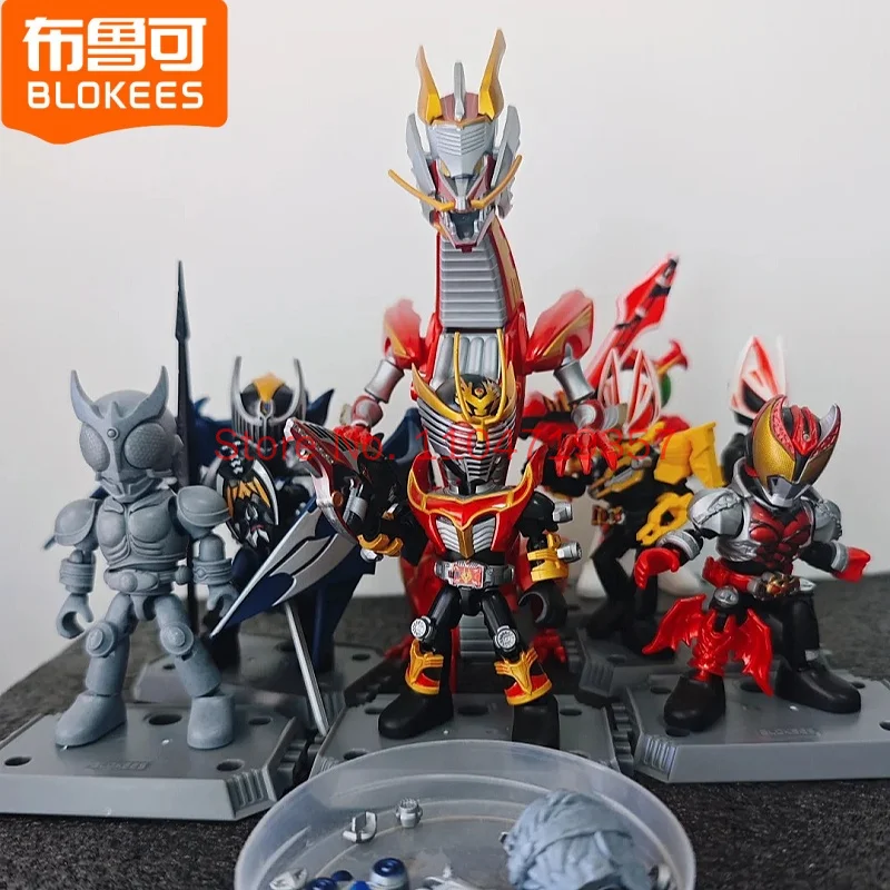 Original Blokees Kamen Rider Starlight Version 07 Ultimate Arrival Series Blind Box Toy Figures Model Kits Collection Toys Gifts