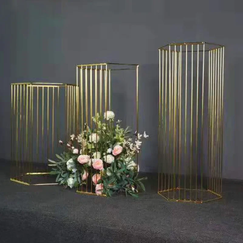 3pcs/Set Iron Dessert Table Wedding Cake Table Display Stand Wedding Party Decoration Prop