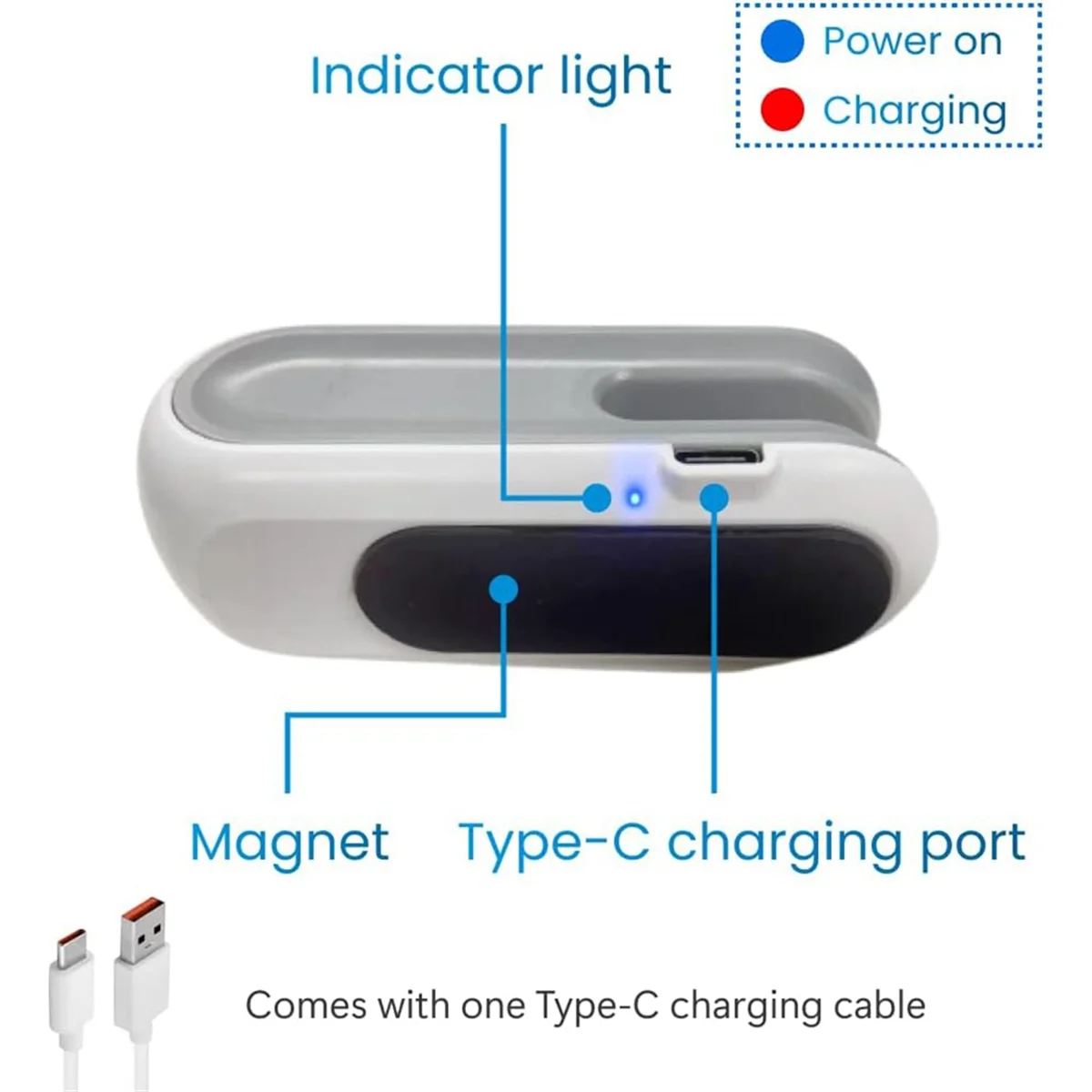 Rechargeable Mini Bag Sealer, 2-In-1 Heat Sealer with Cutter for Chip Bags, Portable Resealer Machine for Plastic Bags