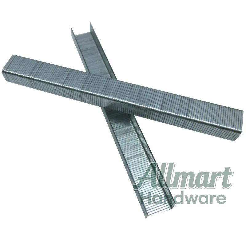 

1008F specification U-shaped nail anti rust and wear-resistant mosquito nail photo frame binding nail gun consumables