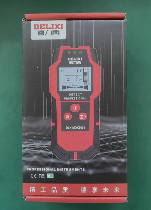 Multi Functional Wall Detector，For Measuring Steel Bars, Wires，Concrete Load-bearing Walls，Perspective Hidden Lines
