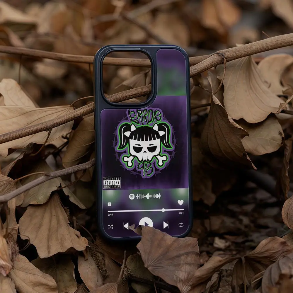 

Phone Case For iPhone 17 16 15 14 13 12 Pro Max Plus Black Frame Acrylic Carbon Fiber Hard Shell C-Cazzu