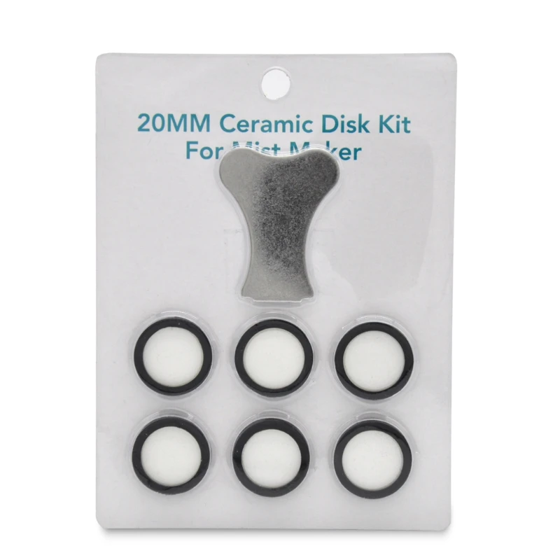 Kit de disques en céramique pour humidificateur, kit d'entretien, pièces de rechange pour clé, Fog Executive, 3x 6x 10x, 2023 Nouveau