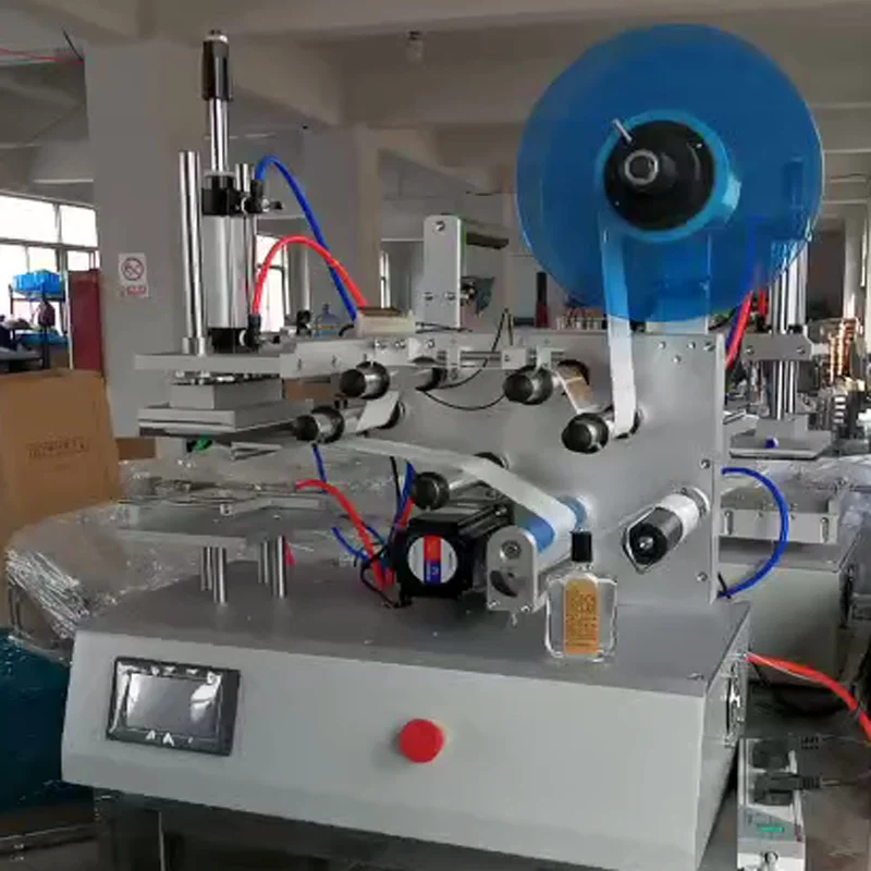 

LY-61 Автоматическая этикетировочная машина, контроллер сенсорного экрана, пневматическая полуавтоматическая многопромышленная наклейка для этикеток