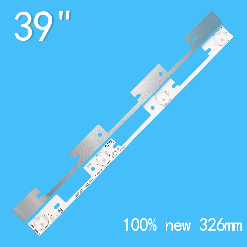 Imagem -02 - Faixa de Retroiluminação Led para Toshiba 40l2400 40l540040 40l2400u Konka Kdl39ss662u 35018339