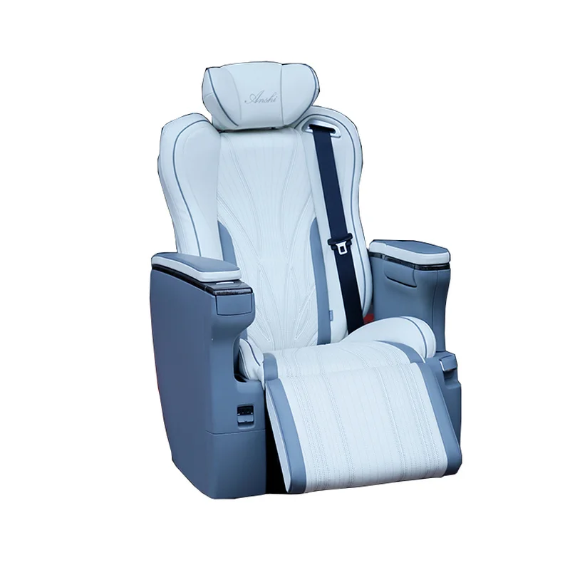 Hot Selling  Adjustable Ventilated Luxury VIP Leather Seat Suitable For Van SUV Limousine RV Universal Modified Seats