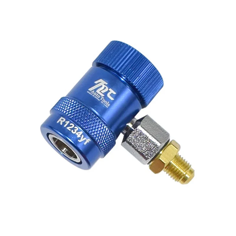 Special automotive air conditioner fluorine fast R1234yf refrigerant connector