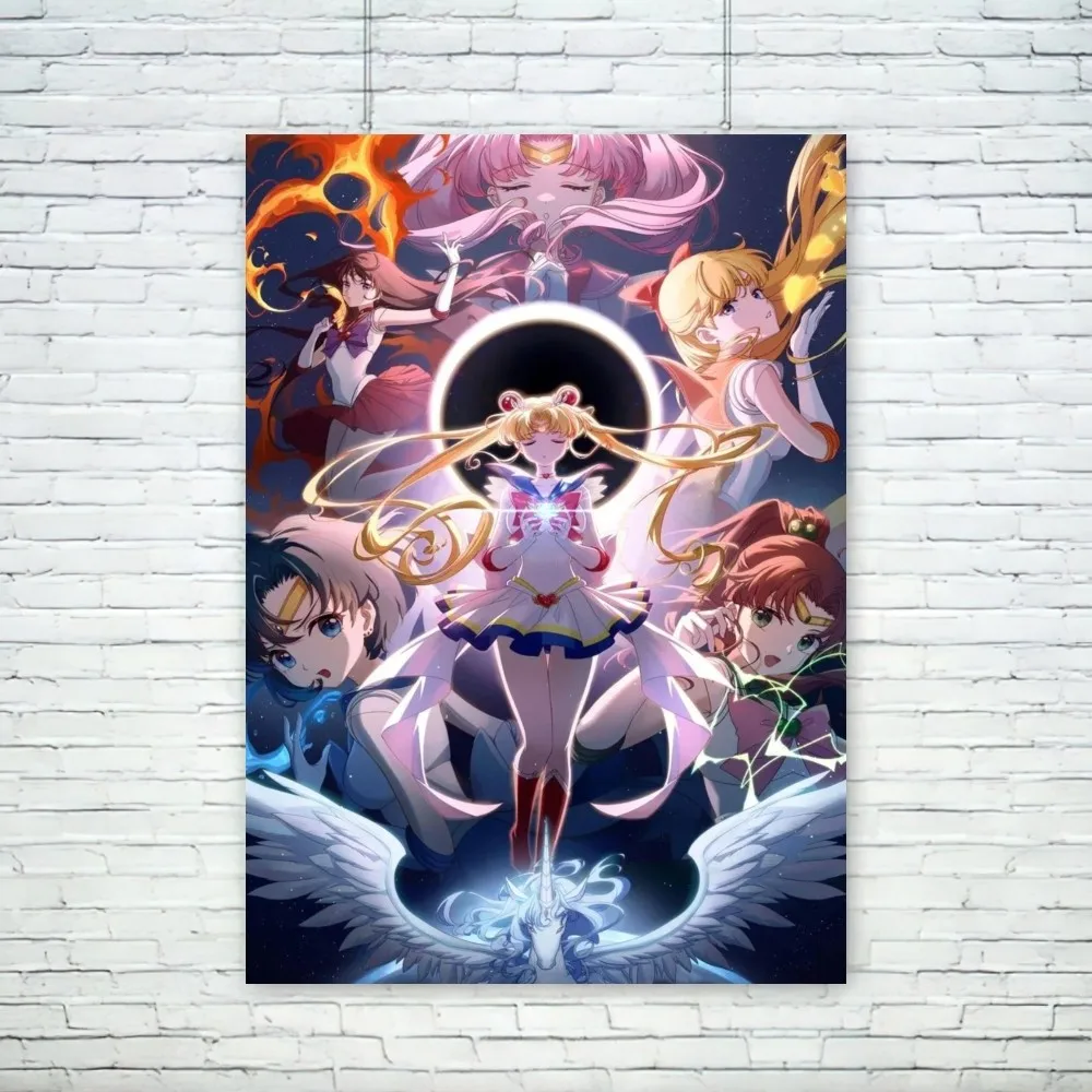 Bilibili S-Sailor Moon Wall Pictures, Lovely Poster para Sala, Decoração Outono