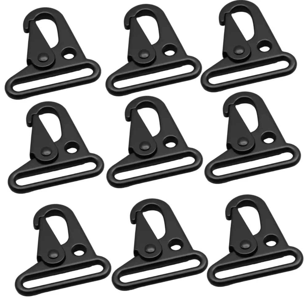 5-10 PCS Aluminum Alloy Eagle Mouth Buckle Eagle Hook Belt Carabiner Strap Buckle Outdoor Hanging Carabiner Climbing Clips Tool