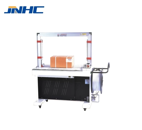 

Fully Automatic Fast Speed Simple Operation Box Carton High Table PP Strap Bundling Baler Strapping Machine