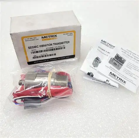 

Original Metrix Seismic Vibration Transmitter ST5484E-121-020-00 Metrix St5484e Metrix Multimeter