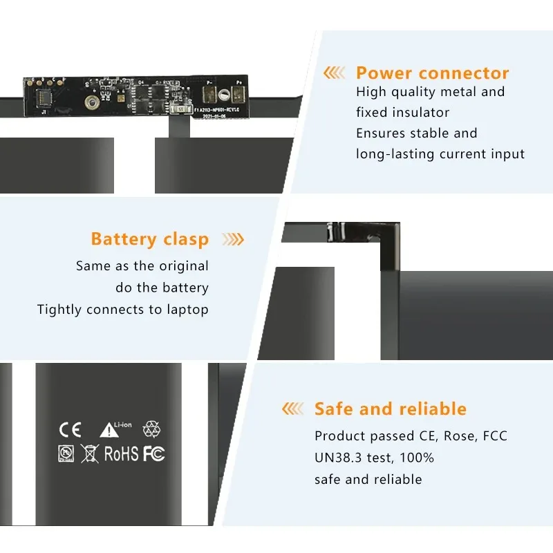 Imagem -05 - Nobi-bateria do Portátil para Apple Macbook Pro Retina 99.8wh A21412023 Emc 3347 Bto Cto Mvvj2xx a Mvvk2xx a Mvvl2xx A2113 16 Em2023