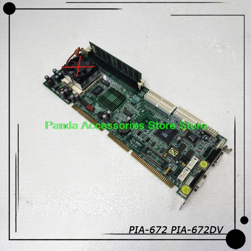 PIA-672 PIA-672DV Voor Arbor Industriële Controle Moederbord Voor Verzending Perfecte Test