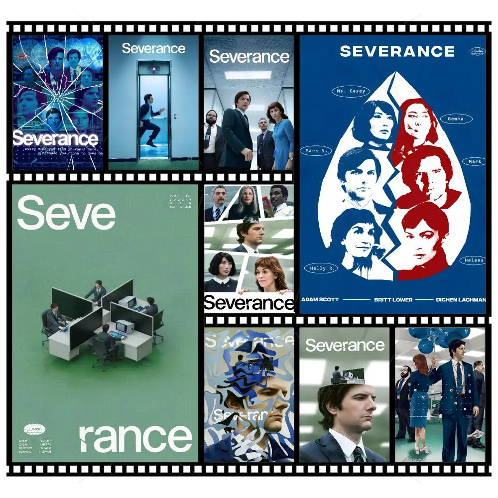 Mystery Series S-Severance Poster Wall Art Poster HD Waterproof PP Print Bedroom Living Room Office Decor Gift