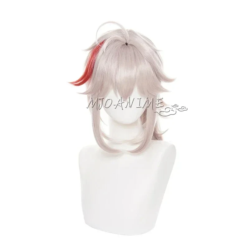 ☣2026 Genshin Impact Kaedehara Kazuha Cosplay Costume Halloween Carnival Samurai Costume Wig Red Glasses☣~! view 5