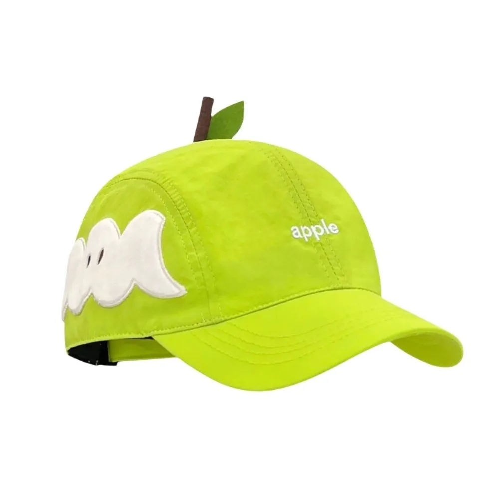 بسيطة القطن الفواكه قبعة بيسبول واقية من الشمس بارد مطرزة إلكتروني قبعة بلغت ذروتها الأزياء الإبداعية الفواكه قبعة الشارع