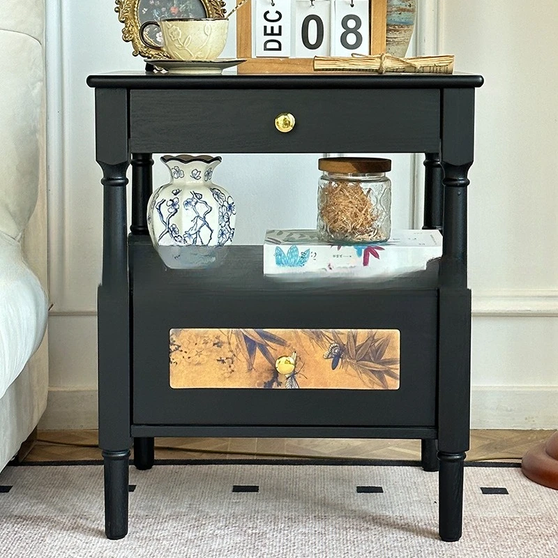 0109 Xiangyun yarn bedside table