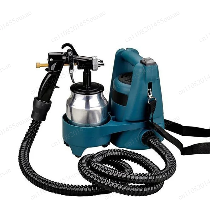 220V 800W High Pressure Handheld Electric Paint Spray Gun 1.0mm Nozzle Anti-Rust Latex Sprayer Household DIY Painting Tool