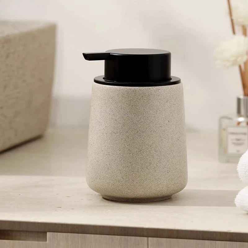 

Винтажная бутылка для лосьона из песчаника, пузырчатая бутылка, дозатор мыла, пустая бутылка, бутылки для дезинфицирующего средства для рук, бутылки с гелем для душа в ванной комнате