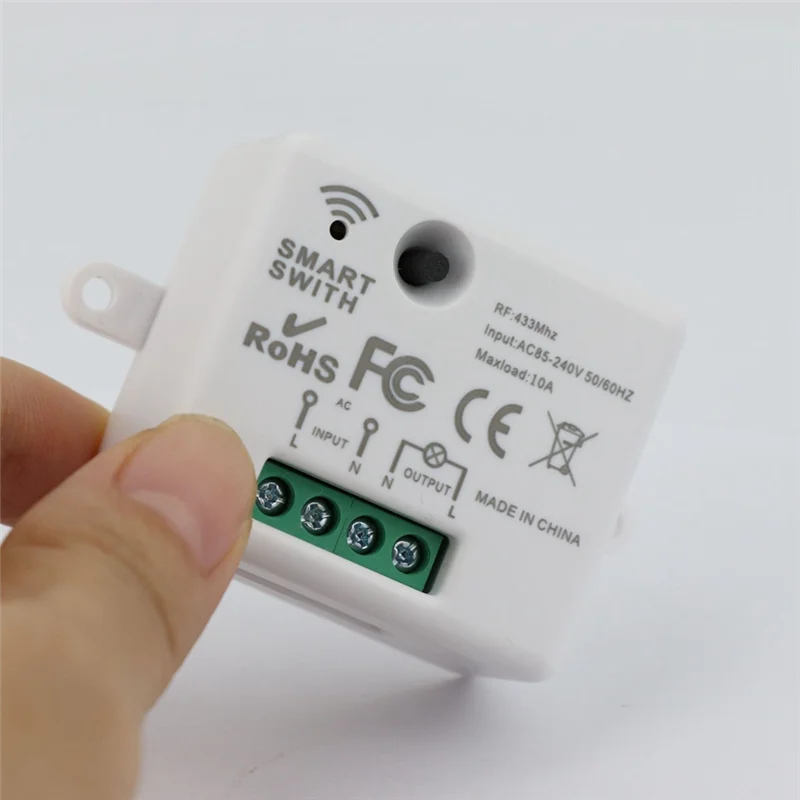 

IDUD 433 МГц умный беспроводной переключатель RF автономный кнопочный настенный панель пульт дистанционного управления выключатель света настенный выключатель