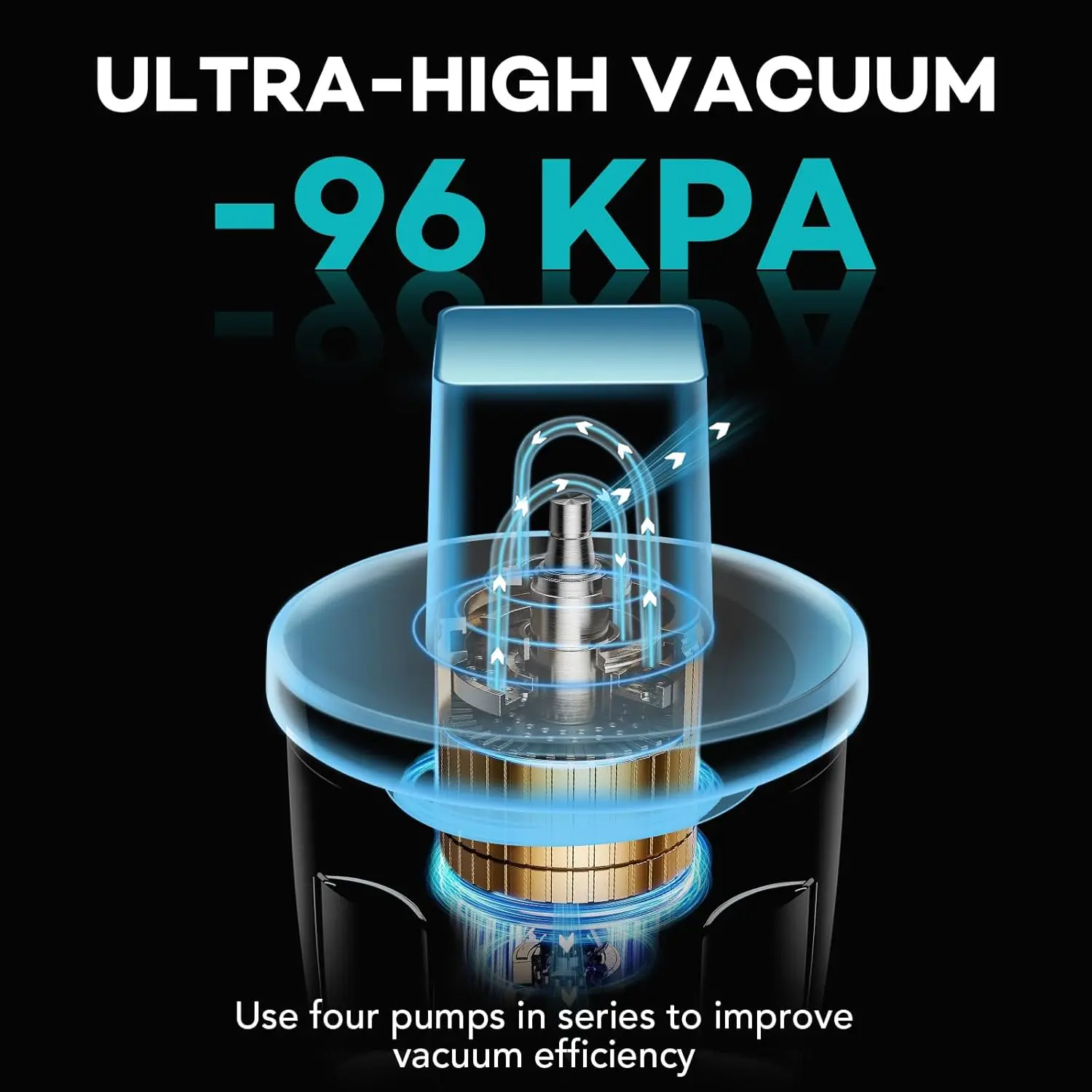 레진 기포 제거기, 디지털 디스플레이 디자인, 5-10분 안에 기포 99% 제거, 96kPa 진공 탈기 챔버, 할인 판매 중