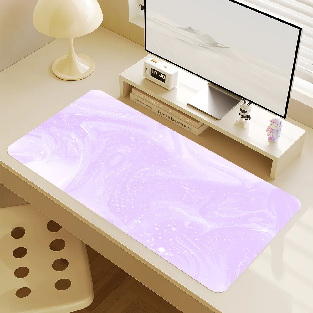 Mouse Pad Texture MousePad Non-slip Lockedge Starlight Office Student Gaming Thickened Large Writing Pad Fluid Cushion