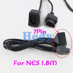 1PCS 7 Pin Extension Cable Cord Replacement For NES Controller Extension Cable 1.8M 7PIN