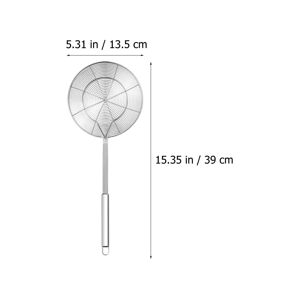 

Stainless Steel Hot Pot Strainer Spoon Kitchen Utensil Oil Filter Colander Household Frying Slotted Spoon Food Serving