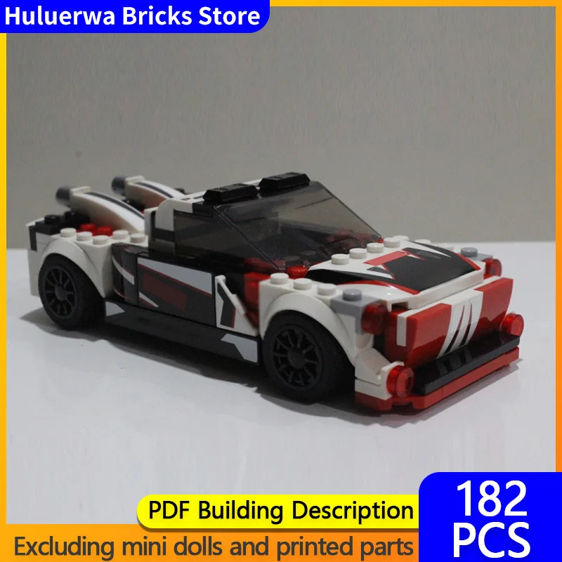 

Speed Hypercar Model MOC Building Bricks Classic Racing Car Modular Technology Gifts Holiday Assemble Children Toys Suit