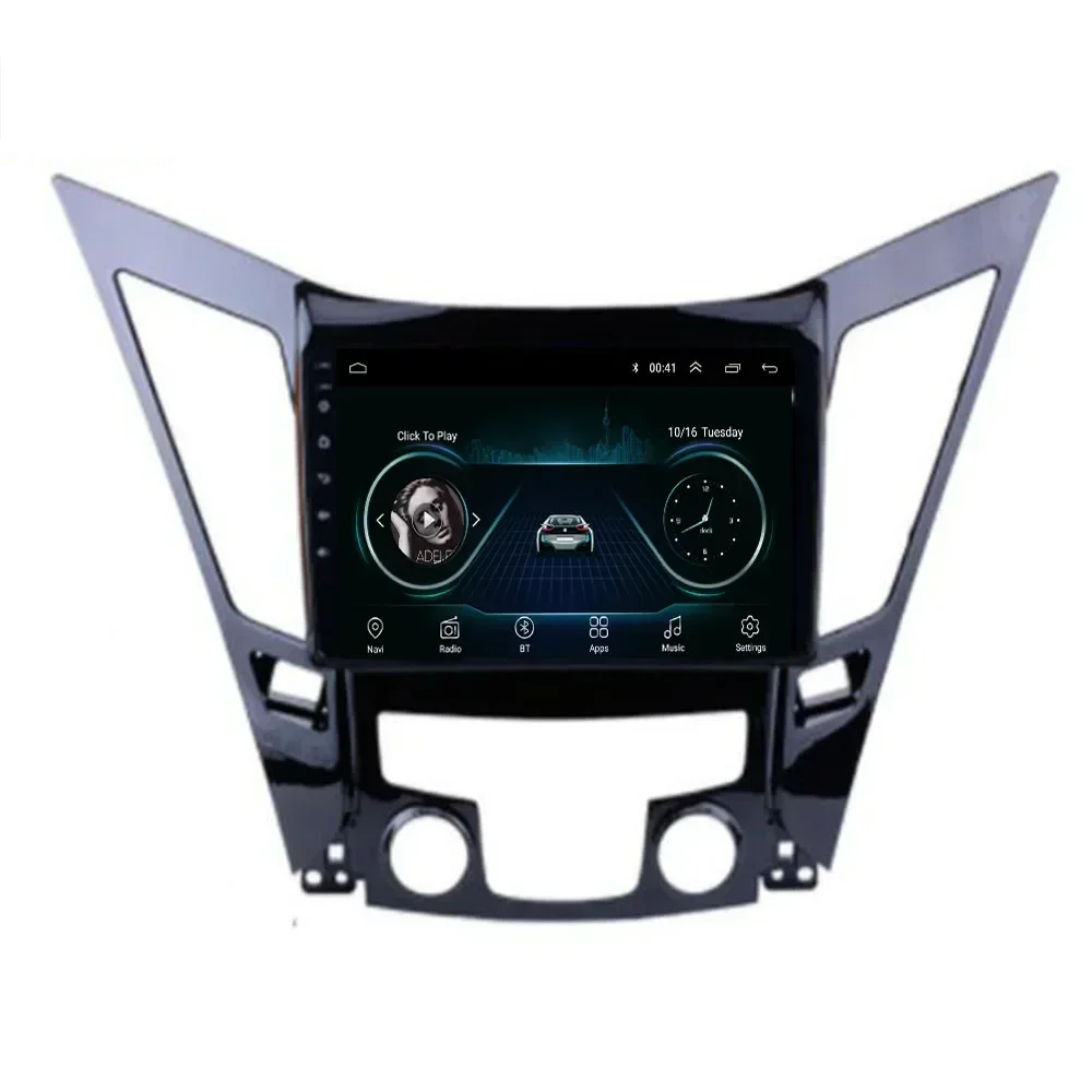 Android 13 Auto DVD Für HYUNDAI SONATA 2011-2017 Auto Radio Multimedia Player GPS Unterstützung 5G DSP RDS carplay Kamera