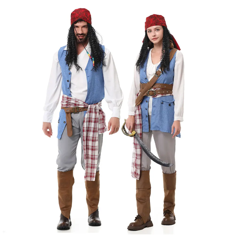 costume-de-pirate-retro-unisexe-pour-halloween-tenue-de-couple-medievale-pour-carnaval-gilet-bleu-de-pirate-costume-de-scene