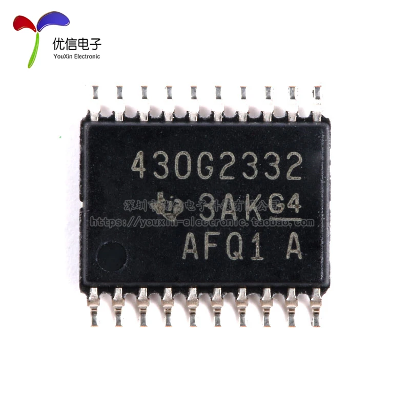 Free shipping    MSP430G2332IPW20 16 4K TSSOP-20   10PCS