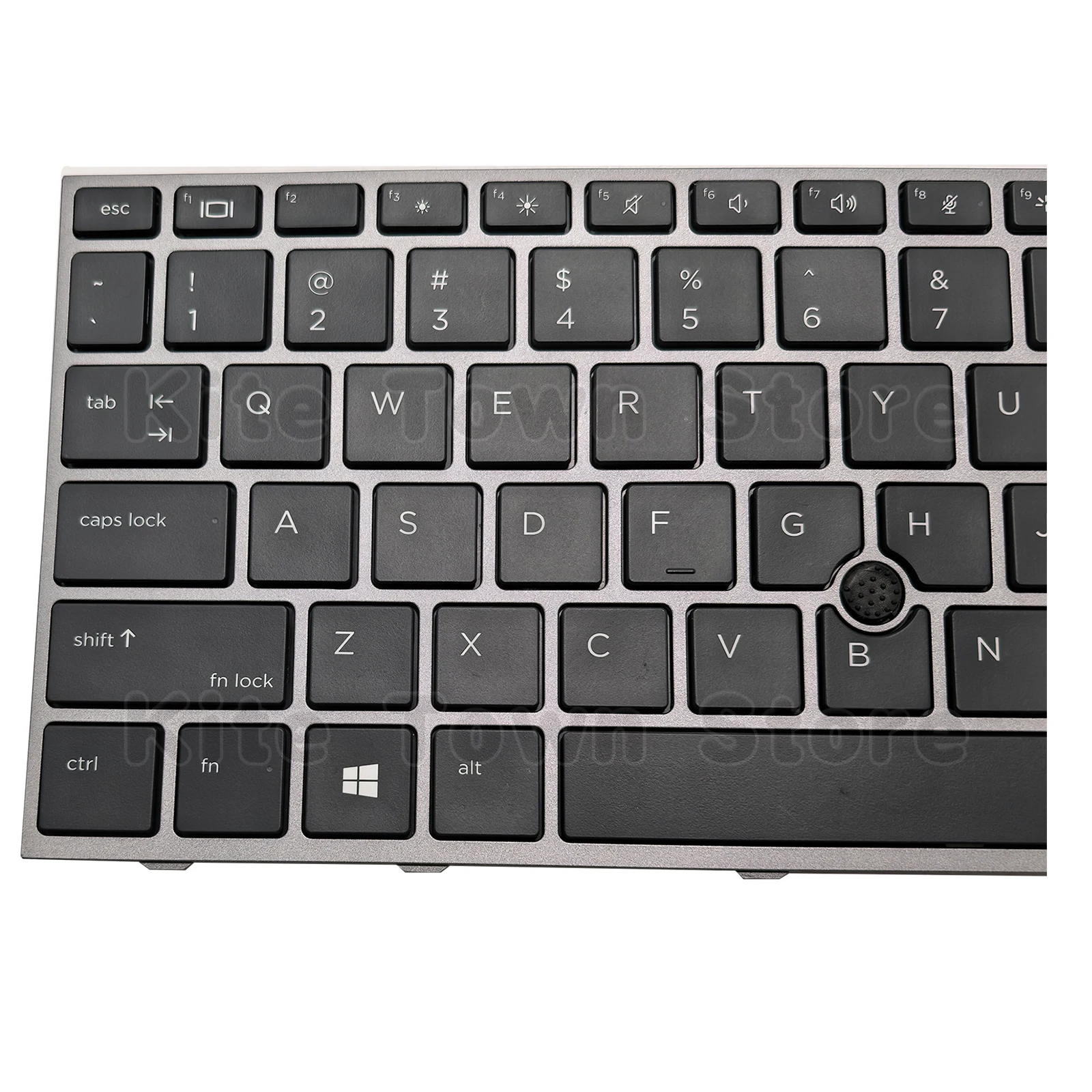 Podświetlana klawiatura do laptopa US do HP ZBook 15 G5 G6 17 G5 G6 z szarą ramką i TrackPoint — zdjęcie produktu 6