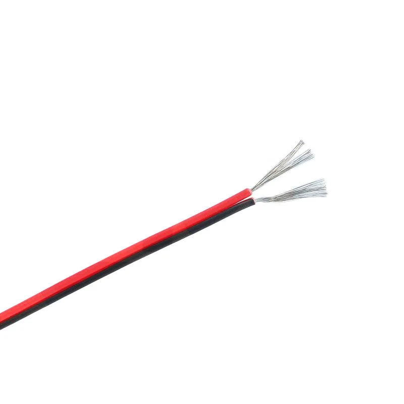 2468 Red And Black 18 20 24 26 AWG Dual Parallel Tinned Copper Electronic Wire Extension Cable 590.1M Roll