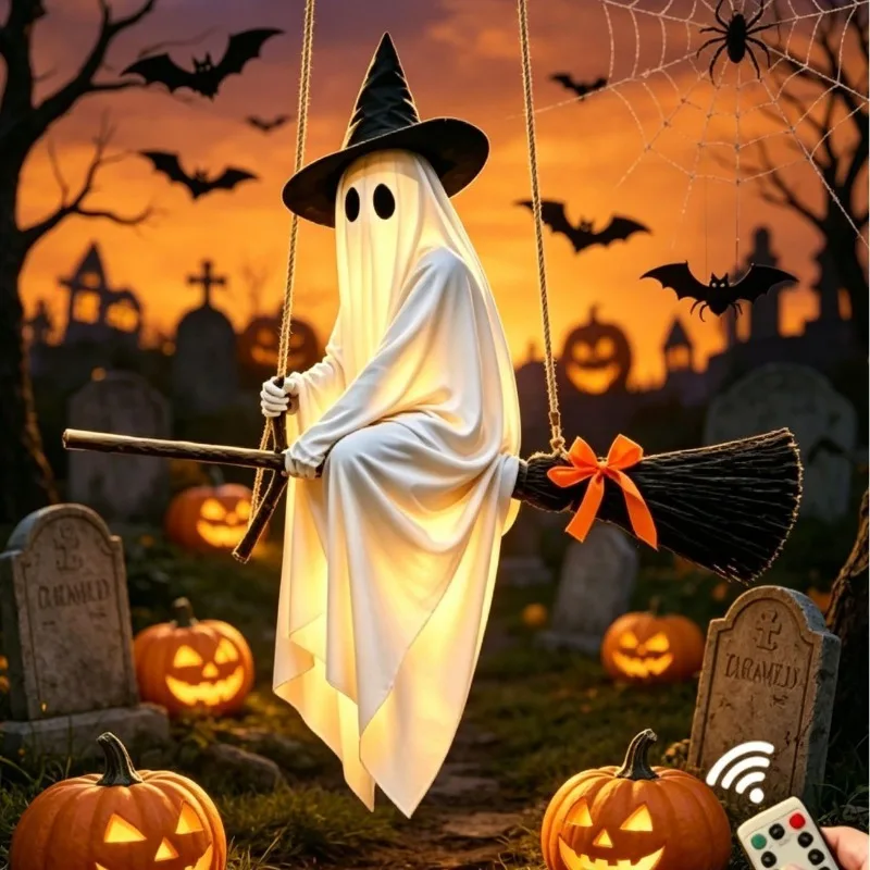 new-halloween-decoration-glowing-ghost-riding-broom-hanging-ornament-for-indoor-bar-party-props-scene-setup-party-supplies