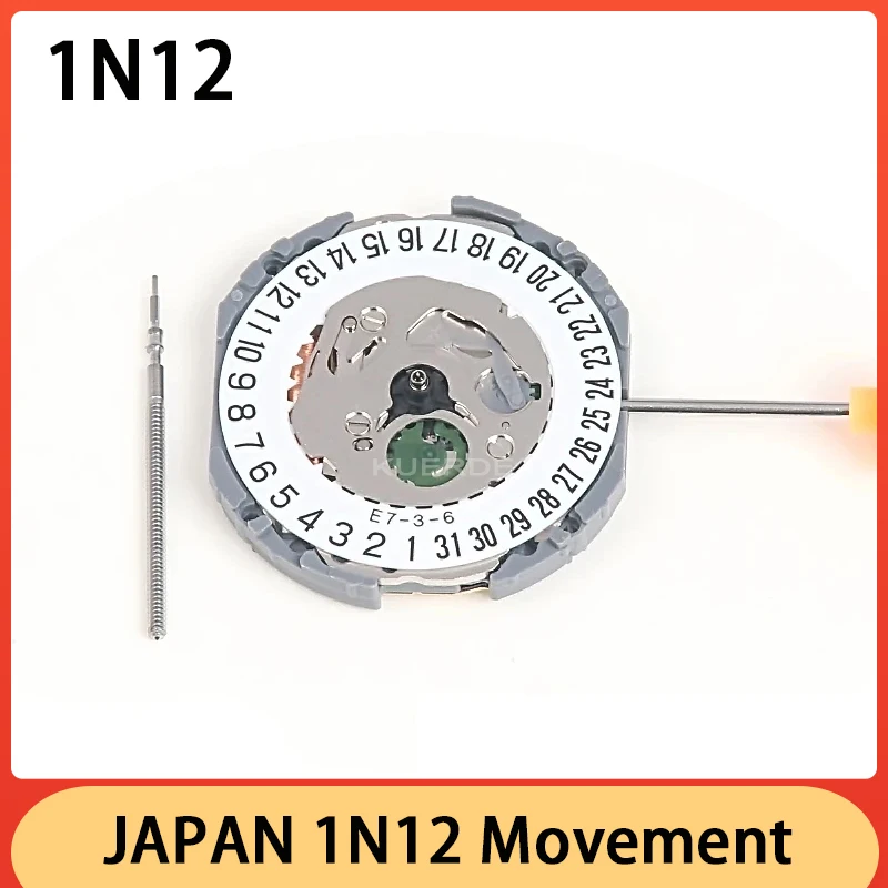 日本のムーブメントクォーツ時計のムーブメント、正確な移動時間の修理部品、正確な修理、日付6、1n12、新品