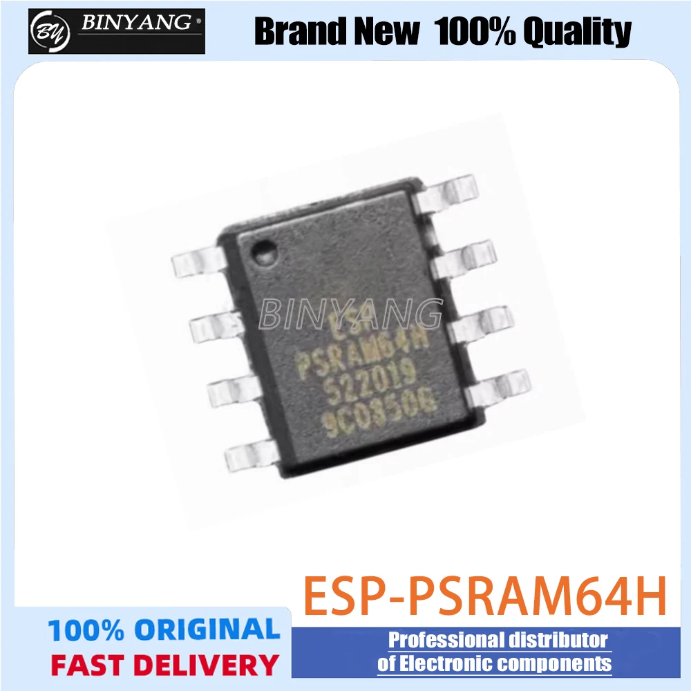 

(10piece) 100% New ESP-PSRAM64H ESP-PSRAM6 PSRAM64H SOP-8 ESP-PSRAM6