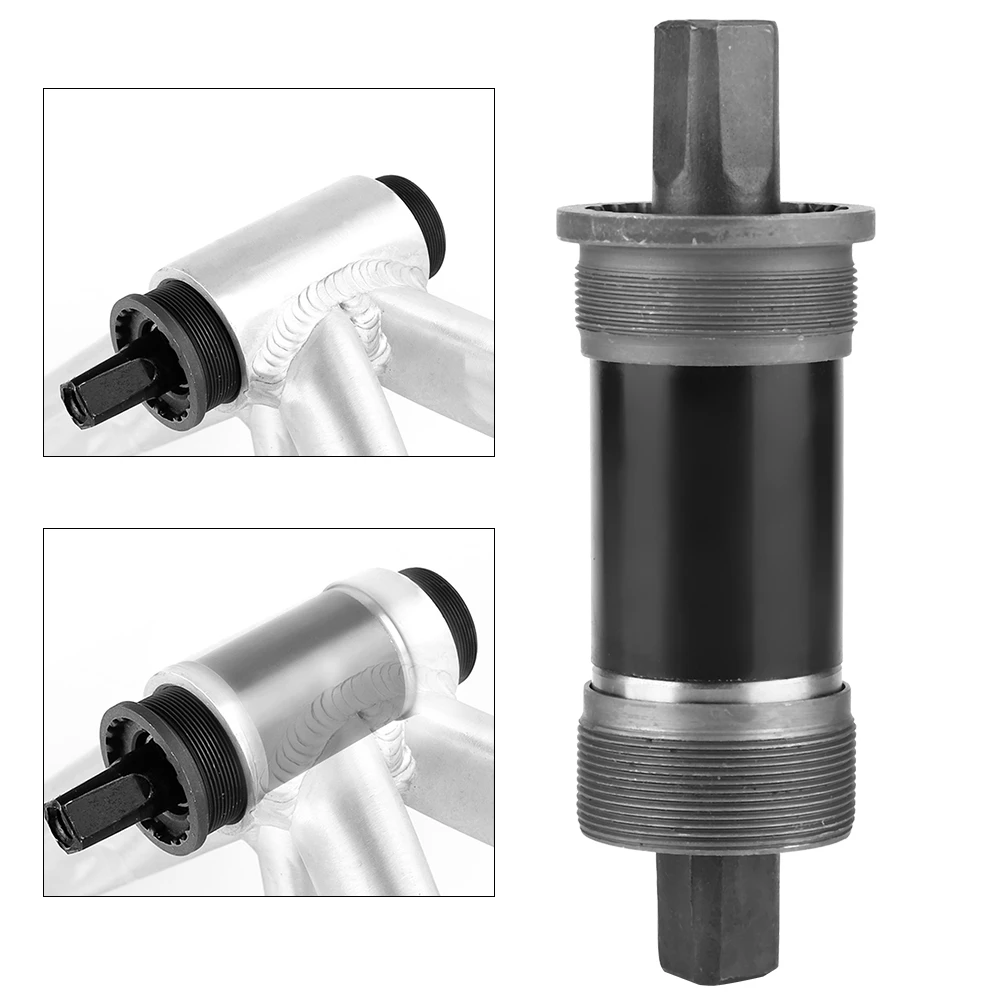 Bicycle Bottom Bracket Quare Hole Axis Bike Parts for Square Tapered Spindle Crank view 4