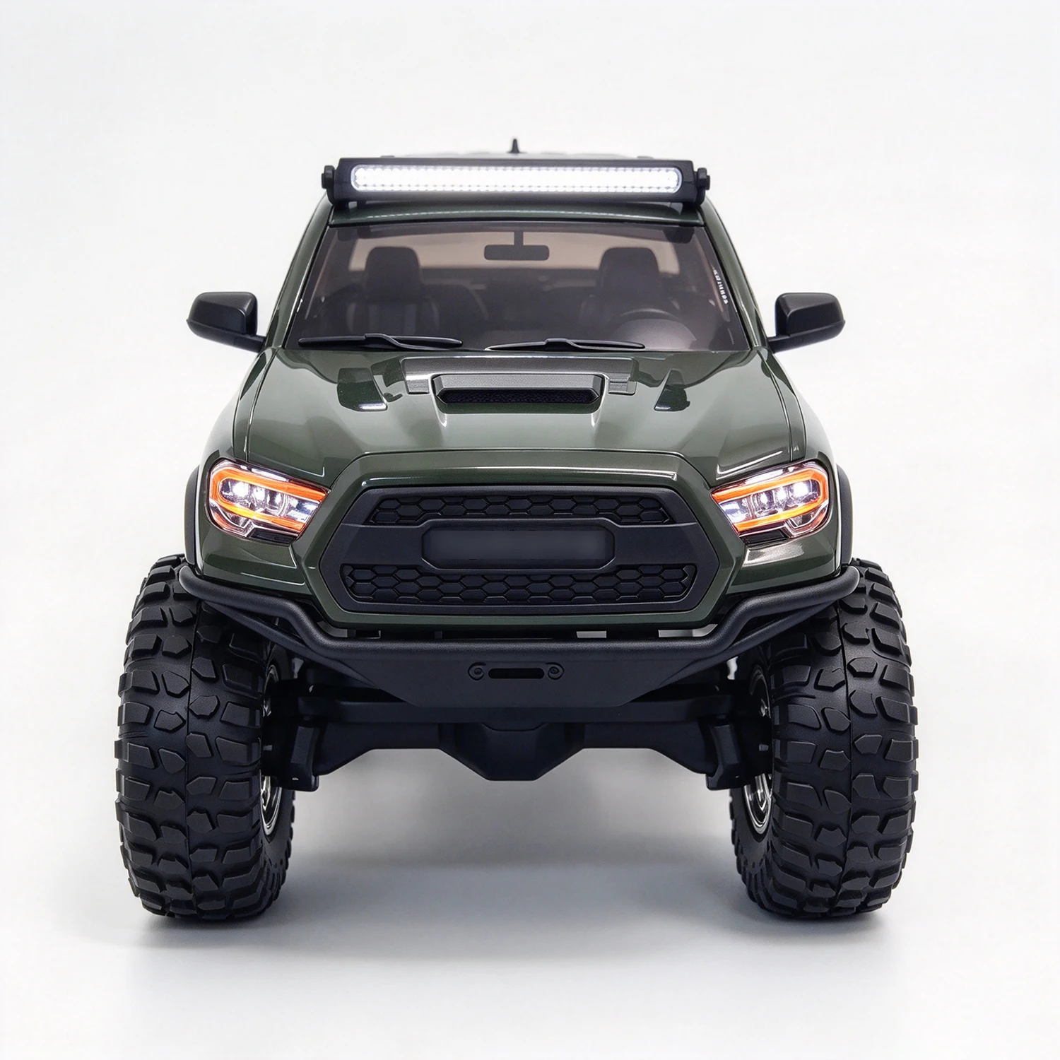 1/30 Plastic Roof Light LED Strip Lights Bar Spotlight Light For RC Crawler Car SCX30 Tacoma Green AXI-3289T1 Upgrade