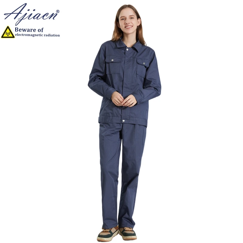 

Genuine anti-radiation work clothes suits Monitoring room, Electric welding Electromagnetic radiation shielding clothing