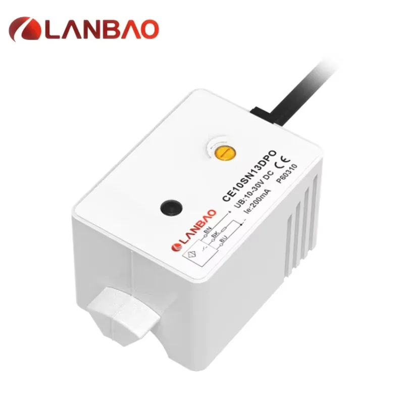 CE10 IP67 NPN NO/NC 12V 24V Liquid Level Detection Capacitive Proximity Sensor 3mm Non-Flush CE Certified -15 to 55