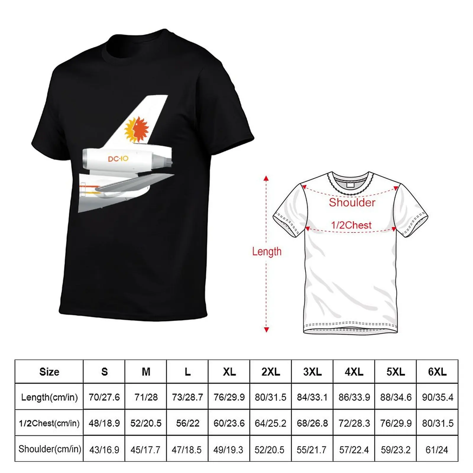 Wings In Uniform - DC-10 - National Airlines 70's T-Shirt graphics rapper graphic tees anime stuff mens t shirts