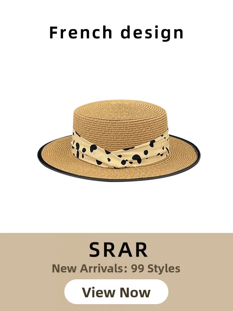 chapeau-plat-a-pois-tisse-ele-pour-femme-ideal-pour-la-plage-et-les-vacances-d'ete-chapeau-decontracte-chic-srar-pour-les-sorties-en-couple