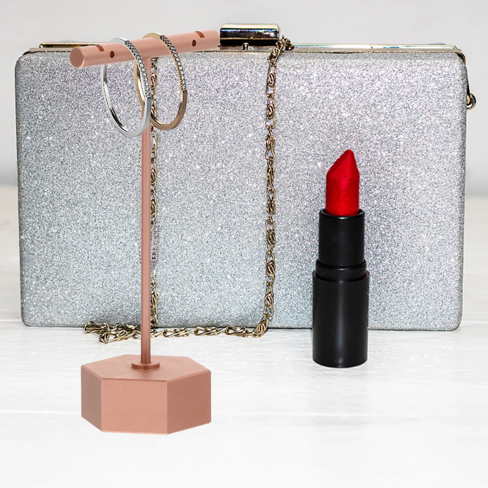 

Necklace Display Storage Jewelry Holder Jewellery Hanger Organizer Holders Stand Displays