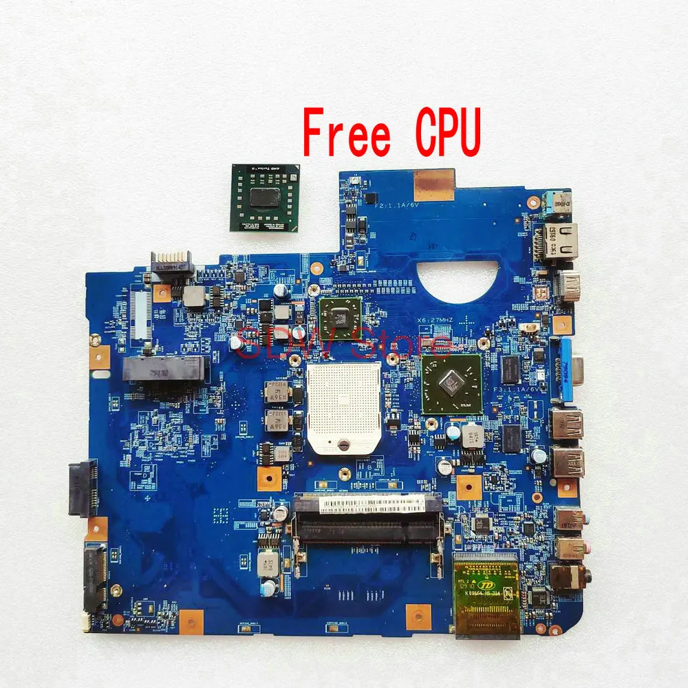 

48.4CH01.021 For ACER Aspire 5536G 5236 Series 5536G-642G32MN MS2265 Notebook 08252-2 Laptop Motherboard JV50-PU MB DDR2