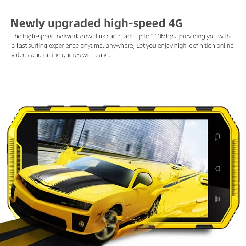 Real Time Guard Patrol Reader With Android Guard Tour System 4G Robuste Android MT6757 4G + 64G Talkie Walkie Smartphone