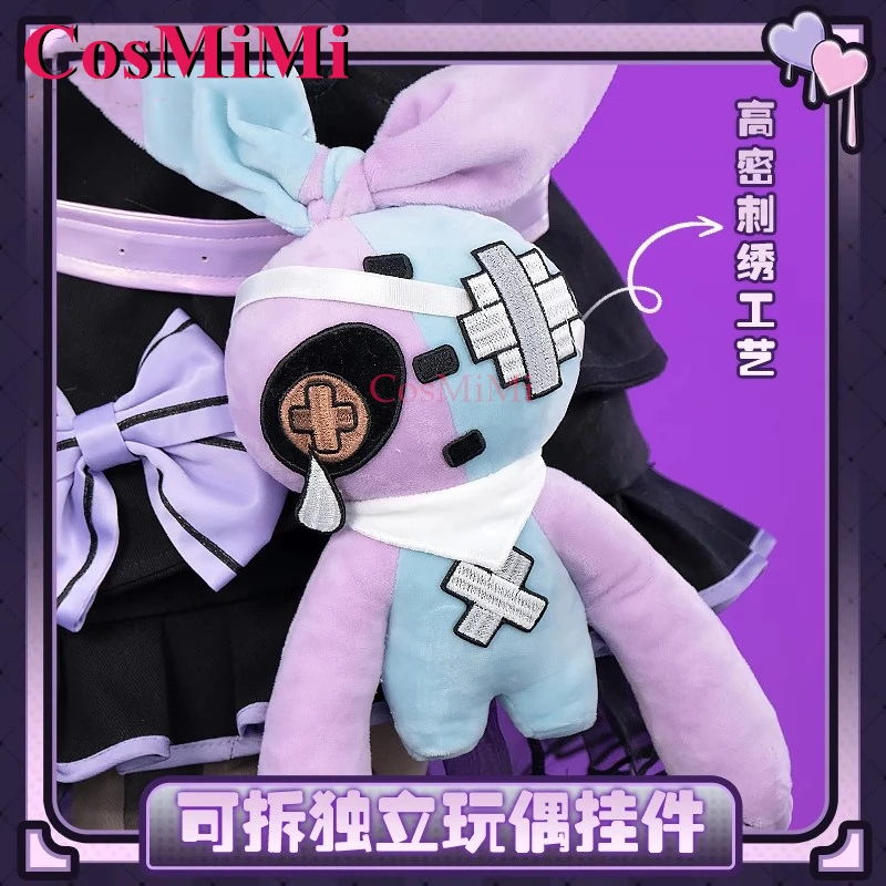 CosMiMi Game Honkai Impact 3 Prometheus Cosplay Costumes Sweet Fist Explodes Moderately Dress Carnival Party Role Play Clothing