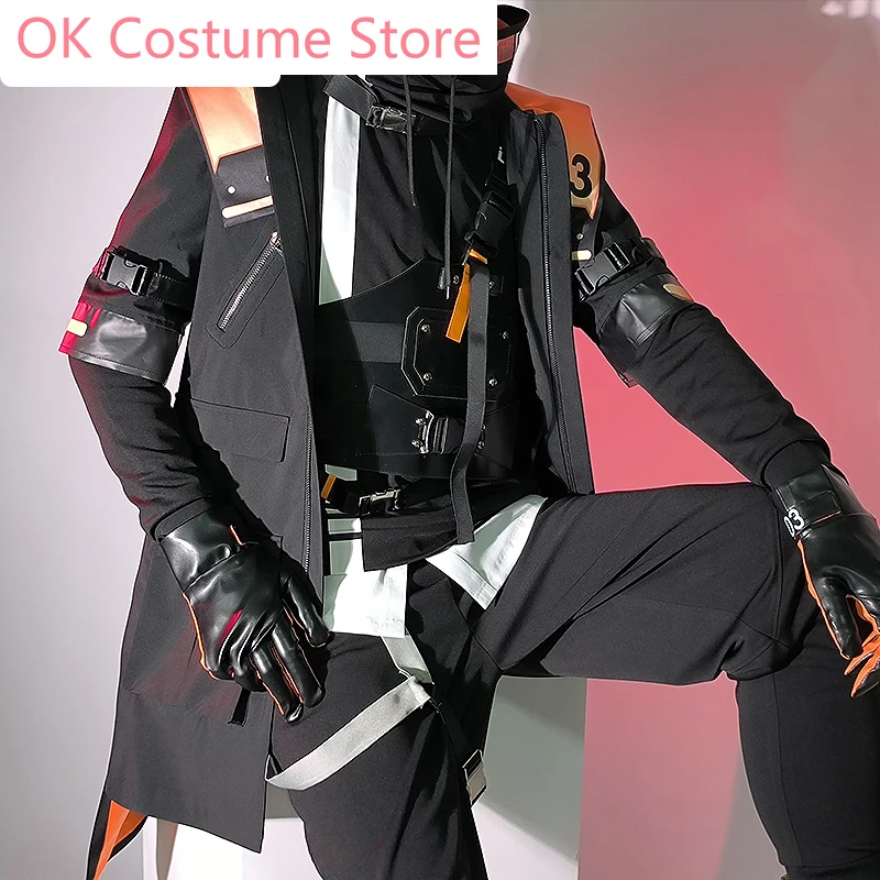 Anime! Vtuber Nijisanji Nocytx Alban Knox Game Suit Handsome Uniform Cosplay Costume Halloween Party Outfit Unisex S-3XL