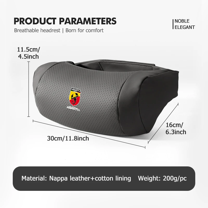 ل أبارث مسند الرأس لمقعد السيارة مريح القيادة وسادة دعم الرقبة UNO أسترا برافو باندا لينيا فريمونت سترادا دوبلو