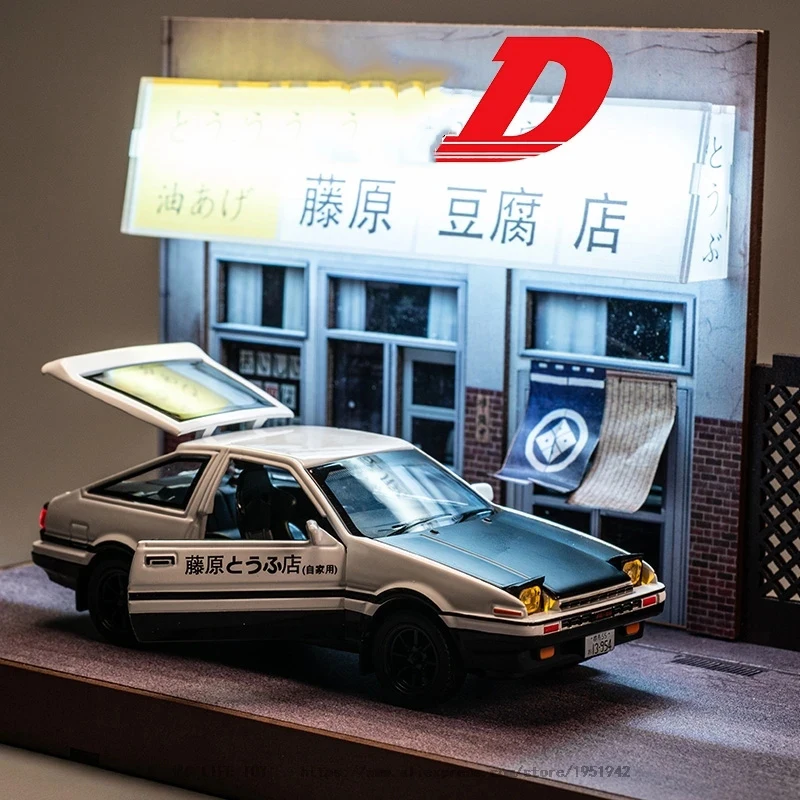 1:32 Simulation AE86 Metal Alloy Toy Car Diecasts & Toy Vehicles Decoration Model Miniature Scale Collect Toys For Children Boy